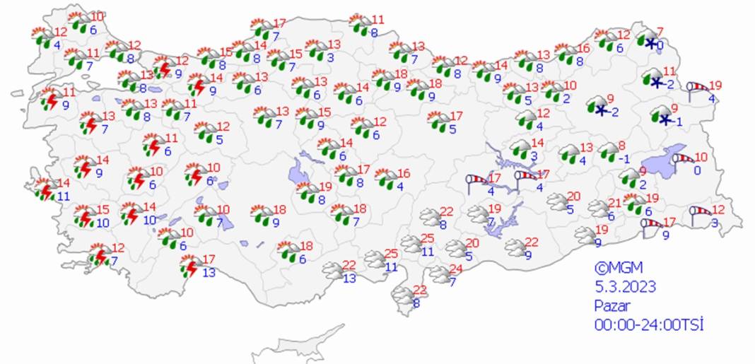 Meteoroloji'den çok kritik uyarı: Bu bölgelerde zehirlenme tehlikesi yaşanabilir! 5 GÜNLÜK HARİTALI HAVA TAHMİN RAPORU 17